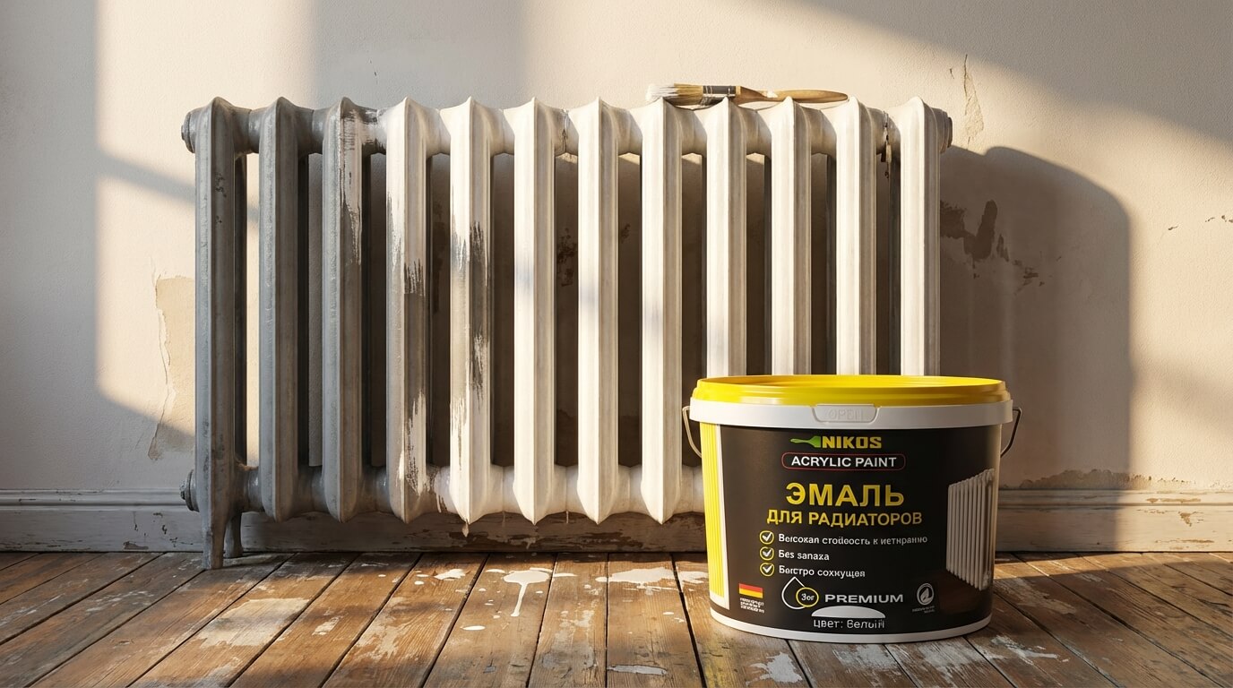 Nikos Эмаль для радиаторов